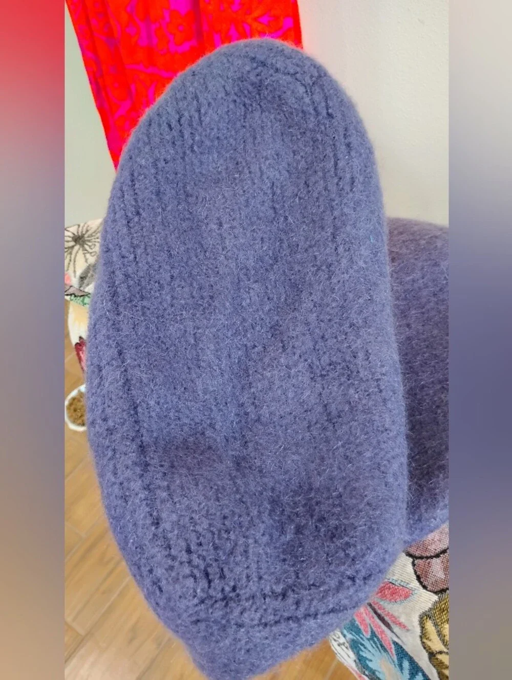 LUXURY HANDMADE BOILED WOOL TOTE